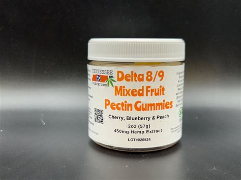 Tennessee Homegrown CBD Delta 8 Mixed Fruit and White Cherry Pectin ...