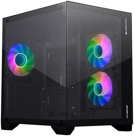 Amazon.in: Buy ZEBRONICS Mercury Premium Gaming Chassis with Support ...