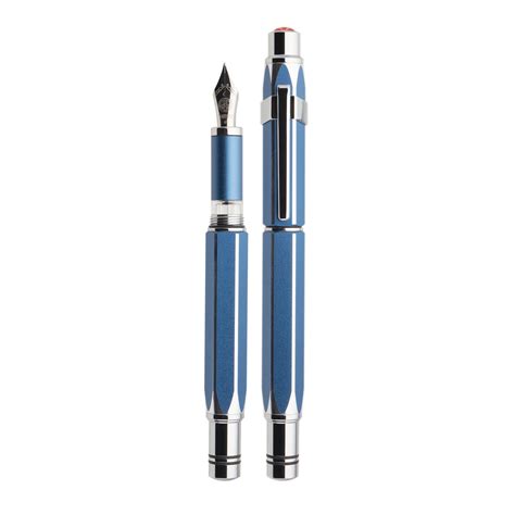 Twsbi Precision Gemini Blue Fountain Pen — SWASTIK penn