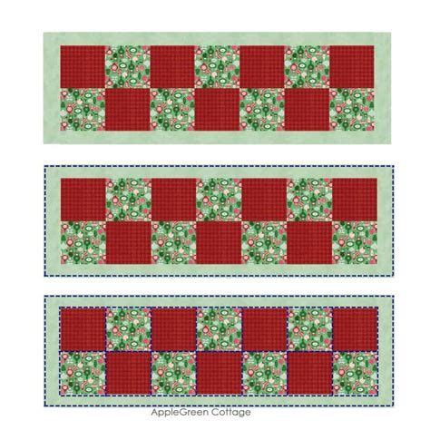 Image result for Easy Quilted Christmas Table Runner Patterns