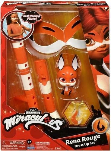 Miraculous Ladybug Rena Rouge Dress Up Set Flute, India | Ubuy