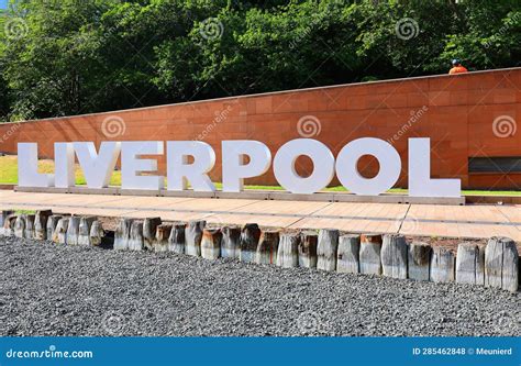 Liverpool Sign Unveiled at Liverpool ONE. Editorial Stock Photo - Image ...
