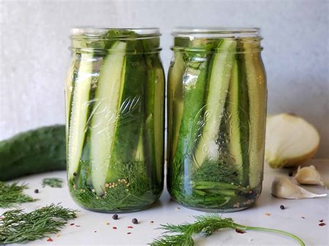 Fridge Pickles Recipe Crunchy _ How to Make Easy Refrigerator Pickles ...