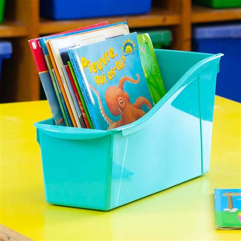 Assorted Large Book Bins | Furnishings & Storage