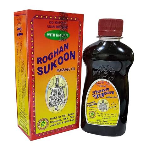 Roghan Sukoon Massage Oil (200ml pack 1) : Amazon.in: Health & Personal ...
