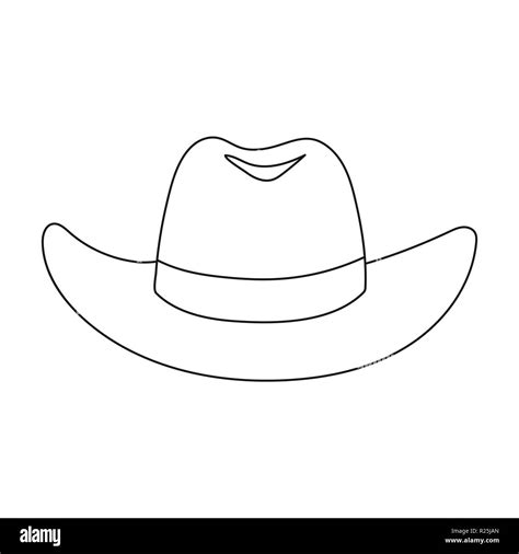 Cowgirl Hat Outline at Pamela Drake blog