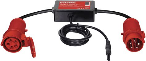 Benning 044141 Measuring adapter for three-phase consumers 32 A CEE 3 ...