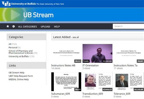 Introducing UB Stream - UBIT - University at Buffalo