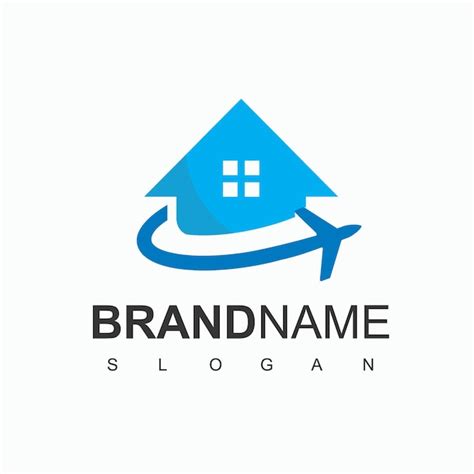 Travel house logo, hotel, villa, and travel agent symbol | Premium Vector