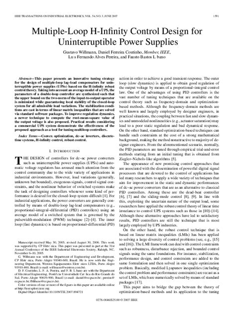 Image result for H Infinity Control