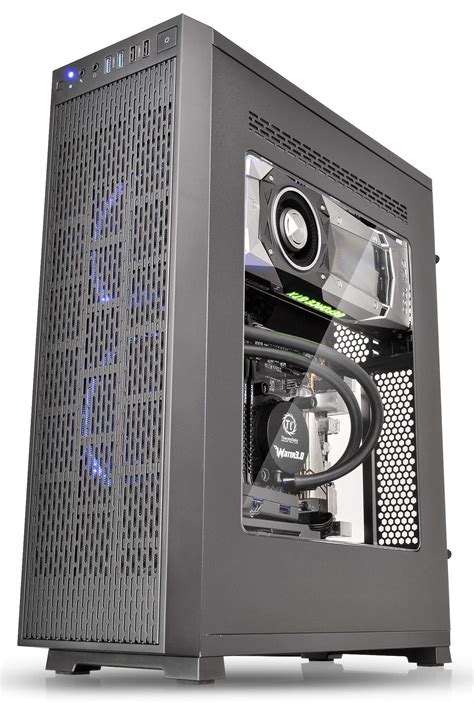 Thermaltake Core G3 Black Slim Small Form Factor ATX Perforated Metal ...