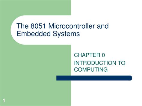 Microcontroller 8051 Syllabus in Embedded System 的图像结果