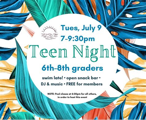Teen Night (6th-8th graders), Lake Ave, Metuchen, NJ, 9 July 2024 ...