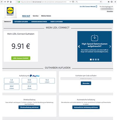 LIDL Connect Guthaben abfragen » per GSM-Code, Servicenummer & Online