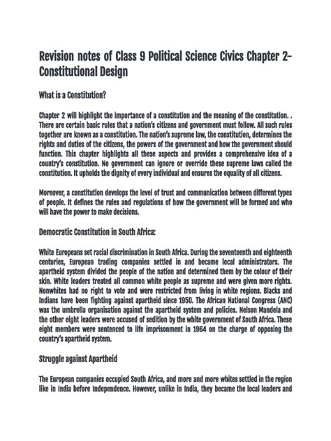 Pollitical Science Chapter 2 Class 9 的图像结果