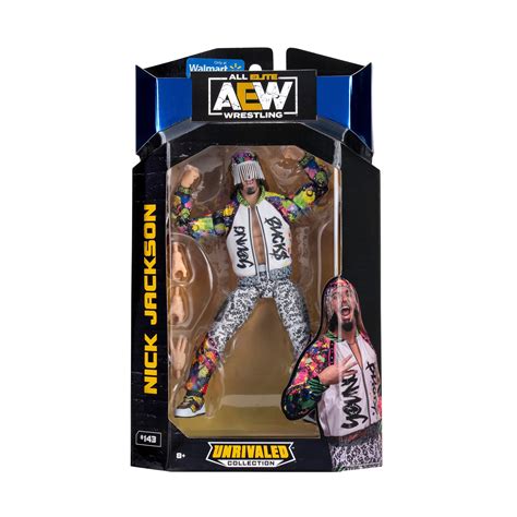 AEW Unrivaled Nick Jackson - 6 inch Figure with Entrance Jacket and ...