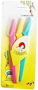 CETC Stainless Steel Eyebrow Disposable Razor (Pack of 3) : Amazon.in ...