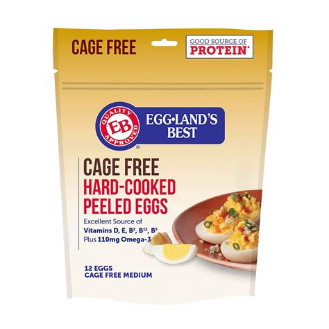 Eggland's Best Cage Free Hard Cooked Eggs, 12 ct. | BJ's Wholesale Club