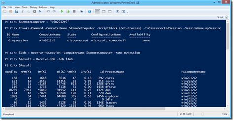 Image result for PowerShell Start Job Remote Computer