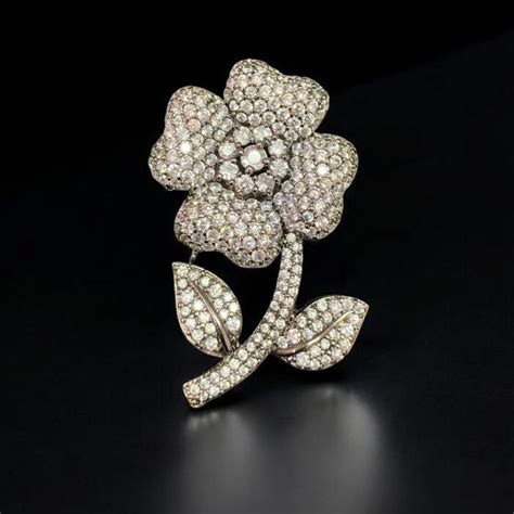 Ad Rose Brooch