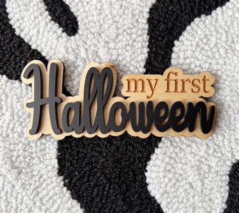 My First Halloween Milestone Sign – Witching Hour Baby