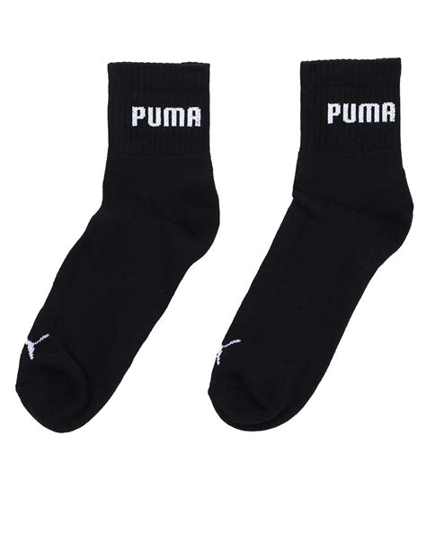 Buy Puma Men's Ankle Socks (Pack of 3)(IN91013001_Black/Black/Black_39 ...