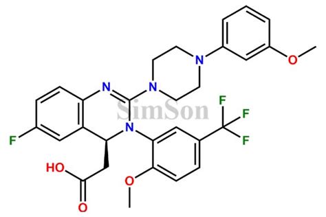 4-Fluoro Letermovir | CAS No- NA | Simson Pharma Limited