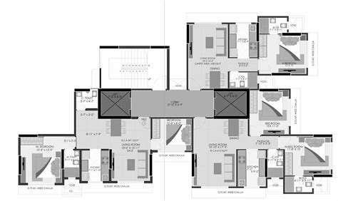 H Rishabraj Suraj at Borivali by H Rishabraj Developers - Floor Plans ...