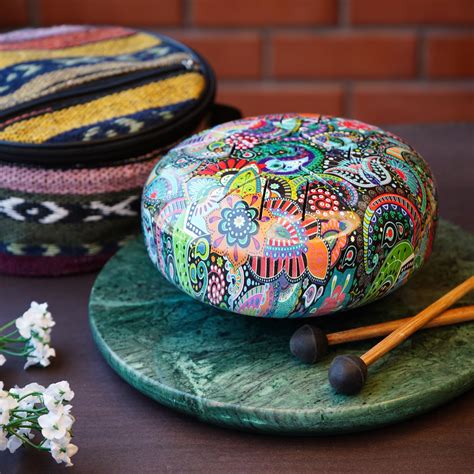 Ekhasa Handpan Musical Instrument Happy Drum | Colorful Steel Tongue ...
