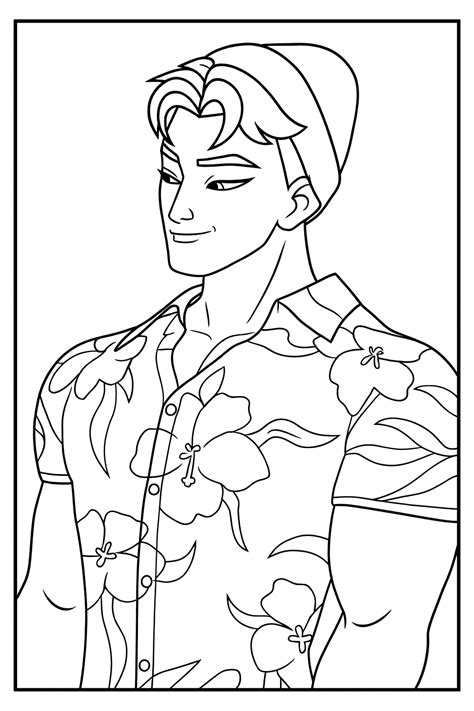 KPop Demon Hunters Line Art - Free Printable Coloring Pages (Simple & Easy)