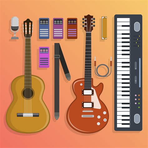 Image result for Irish Music Instruments Vector