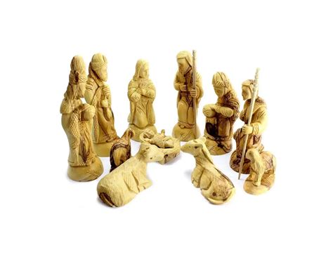 Nativity Sets Holy Land Olive Wood - Bethlehem Olive Wood Factory