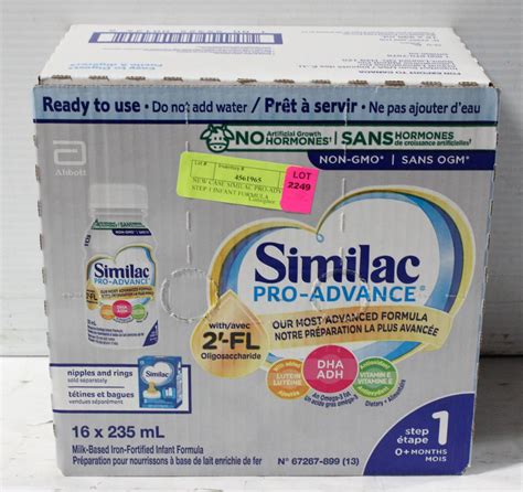 NEW CASE SIMILAC PRO-ADVANCE STEP 1 INFANT FORMULA
