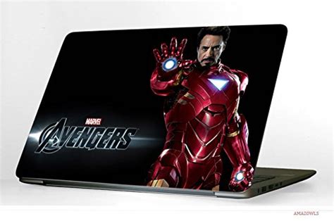 AmazOwls Ironman XIII Laptop Skin Vinyl Sticker Comics Superheroes and ...