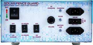 Toyo AC&DC Zatka Machine/ Fence Guard (40 Acre Area Covered) MPPT Solar ...