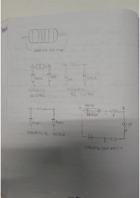 Activity 1: Measuring Resistance, Voltage, and Current with Multimeter ...