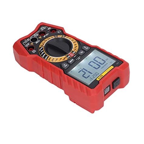 Current Voltage Tester Meter High LED ABS Silicone Digital Display ...