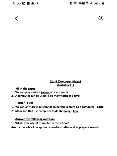 Image result for Computer Science Comprehension Worksheets PDF