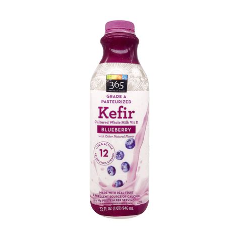 365 EVERYDAY VALUE® Blueberry Whole Milk Kefir, 32 fl oz | Wholefoods ...