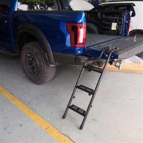 Zwh Box Foldable Pickup Truck Tailgate Step Ladder Bed Cargo ...