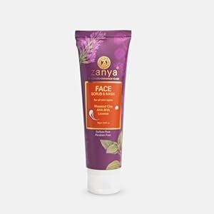 Buy Zanya Face Scrub & Mask 75gm | Suitable for Oily & Dry Skin ...