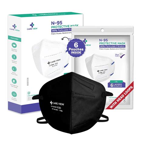 Careview N95 FFP2 Model No. CV1221H N95 Head Loop Strap Anti Pollution ...