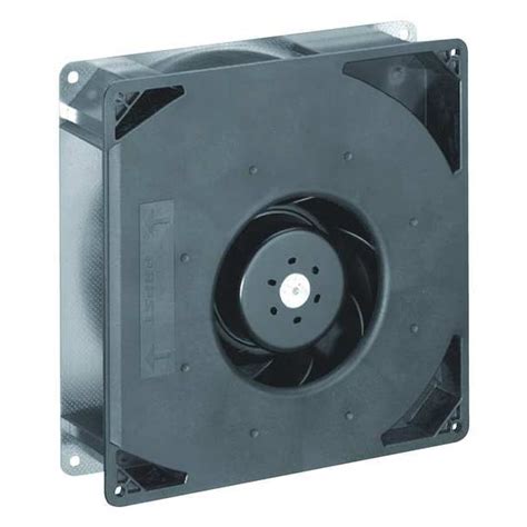 Ebm-Papst Compact Blower, Square, 48V DC, 1 Phase, 123 cfm cfm, 8 21/32 ...