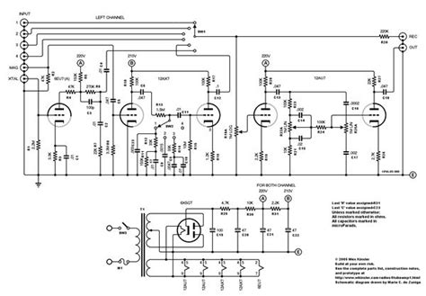 Image result for Preamplifier Schematic
