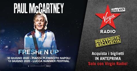 Biglietti Paul McCartney Tour 2020 - BlogPlus