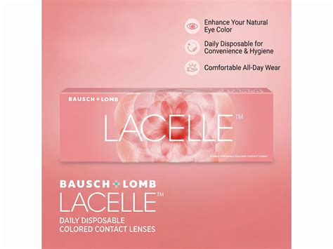Buy Bausch & Lomb Lacelle Daily Disposable Colored Contact Lens ...