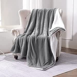 Buy BSB HOME Polyester Micromink Winter Blanket Sherpa Super Soft ...
