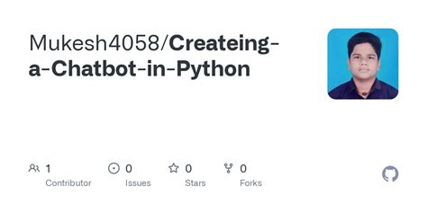 Build a Chatbot with Python 的图像结果