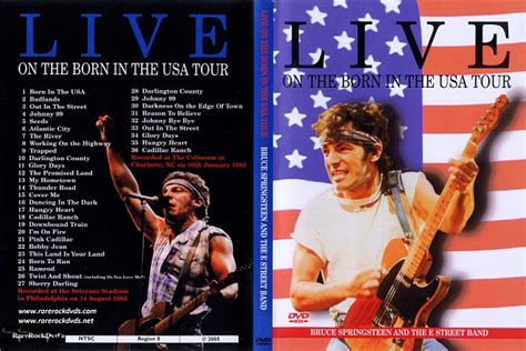 Bruce Springsteen - Live on The Born in the USA 1985 - 2xDVDs - Rare ...