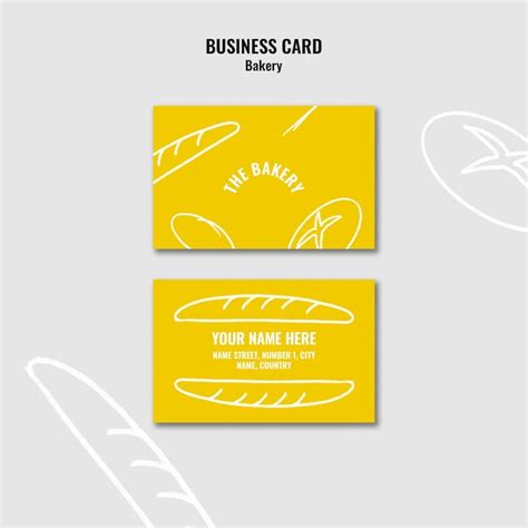 Bread business card Images - Free Download on Freepik